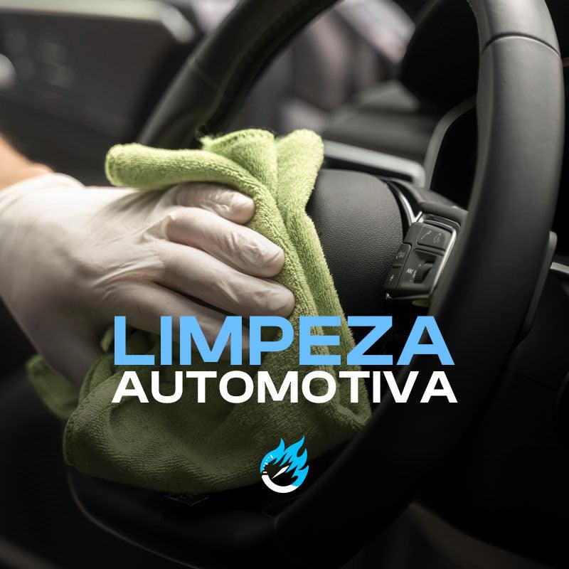 coleção completa de produtos para limpeza automotiva e cuidados com carro