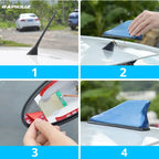 Como instalar antena de tubarão no carro em 4 passos práticos e simples