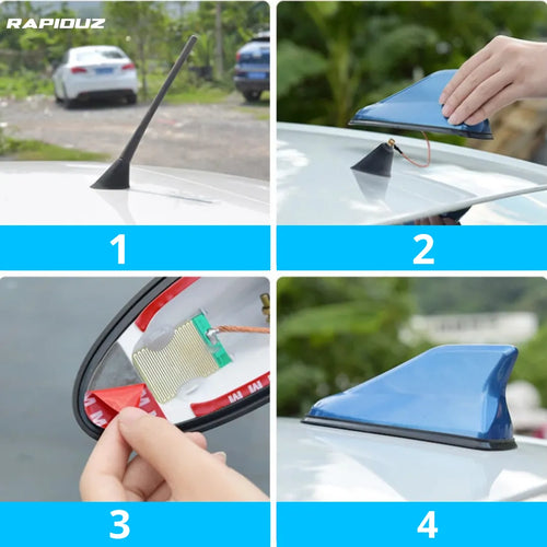 Como instalar antena de tubarão no carro em 4 passos práticos e simples