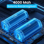 aspirador de pó para carro com bateria de 4000 mah 100% recarregável