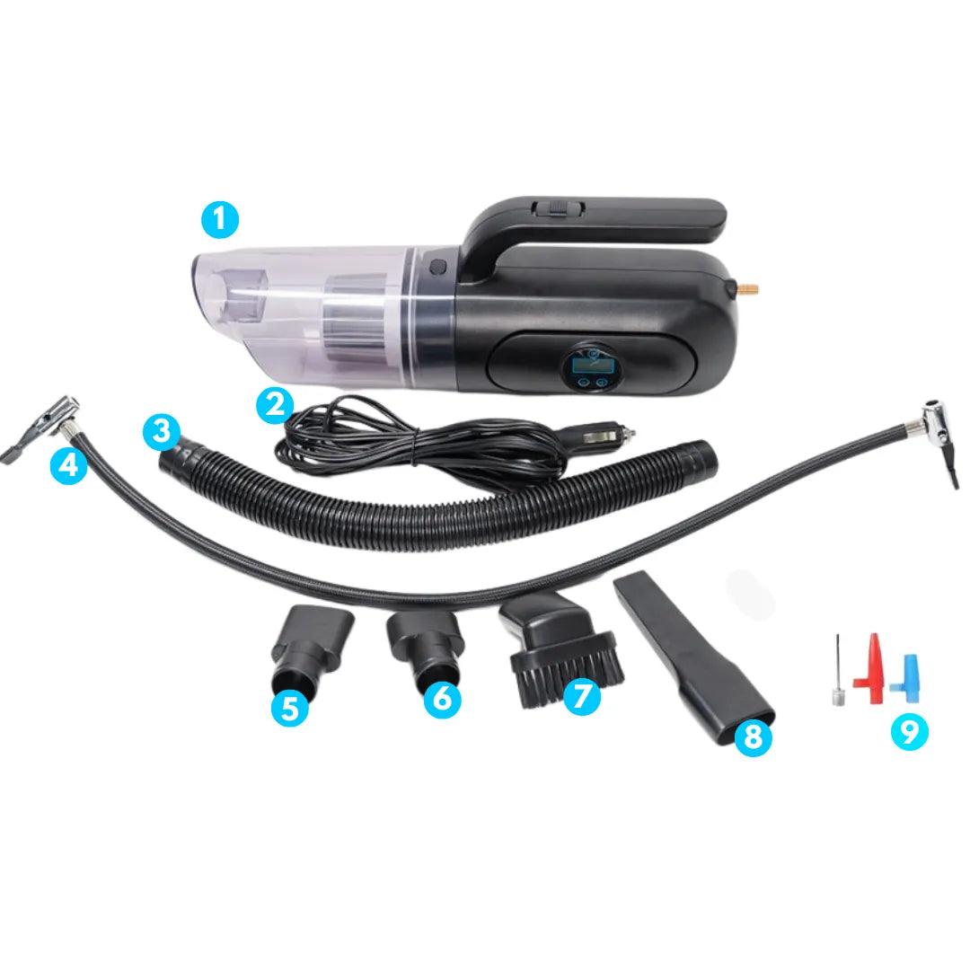 Melhor aspirador de pó para carro sem fio, compacto e fácil de usar no interior