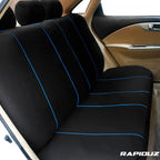 Capa de banco de carro traseira na cor azul