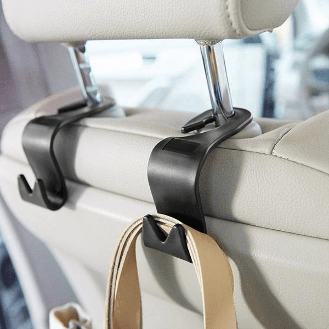 Gancho de apoio para banco de carro universal, pendure bolsas e sacolas com segurança e praticidade