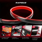 Passo a passo mostrando como é simples instalar o LED no aerofólio do carro