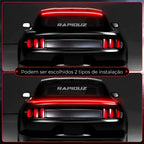 Fita LED para aerofólio com 2 opções de instalação no carro.