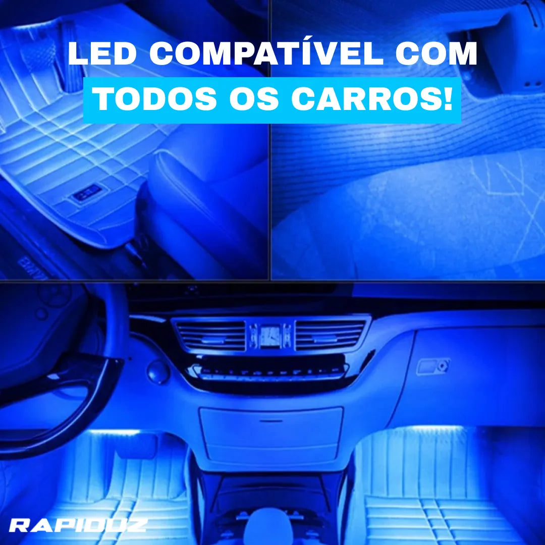 Led automotivo compatível com todos os carros