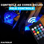 Led automotivo que é controlado pelo controle remoto
