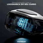Marcha de carro personalizável com a logo da marca do seu carro