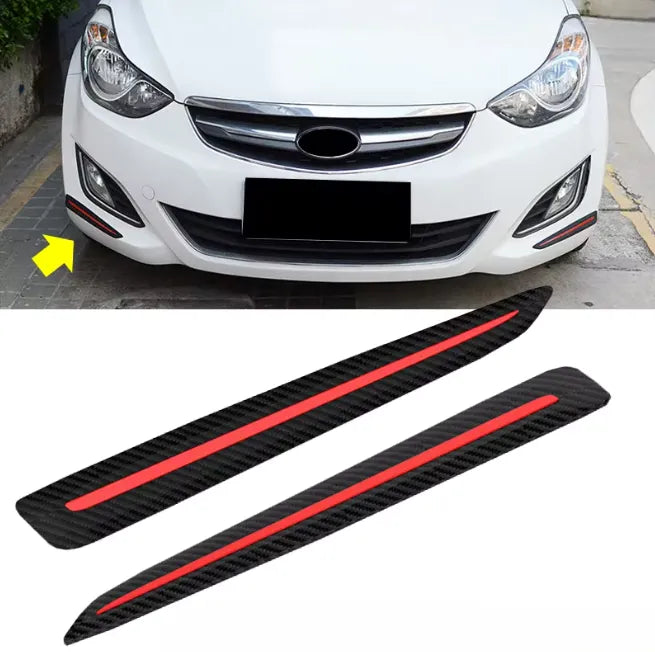 Proteção de para-choque instalada no carro HB20, evitando danos em colisões e arranhões.