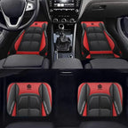 Tapete automotivo de corrida com design esportivo e material resistente para proteção