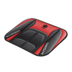 tapete automotivo traseiro com design esportivo, resistente e fácil de limpar