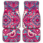 Tapete feminino para carro com encaixe universal, visual delicado e proteção eficiente