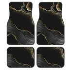 Tapetes automotivos Ultra Realista, jogo com 4 peças antiderrapantes e fáceis de limpar