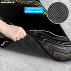 Tapete automotivo Ultra Realista com revestimento antiderrapante para maior segurança