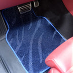 Tapete para carro com superfície brilhante, fácil de limpar e com ajuste universal