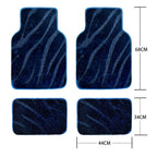 Imagem mostra as medidas do tapete automotivo em centímetros para ajuste perfeito