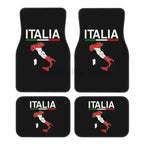 Tapete de carro com estampa da Itália, antiderrapante, tecido macio e antiderrapante