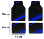 tamanho em centímetros do tapete automotivo