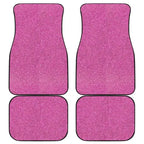 Tapete automotivo feminino com design exclusivo, antiderrapante e ajuste universal, kit com 4 tapetes de carro