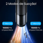 aspirador de po para carro com 2 modos de sucção