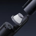 aspirador de po para carro sendo mostrado na imagem