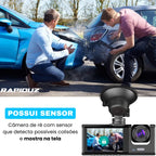 camera de re com sensor para evitar acidentes e ter mais segurança no carro