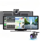  multimídia com câmera de ré integrada exibindo imagem traseira do carro