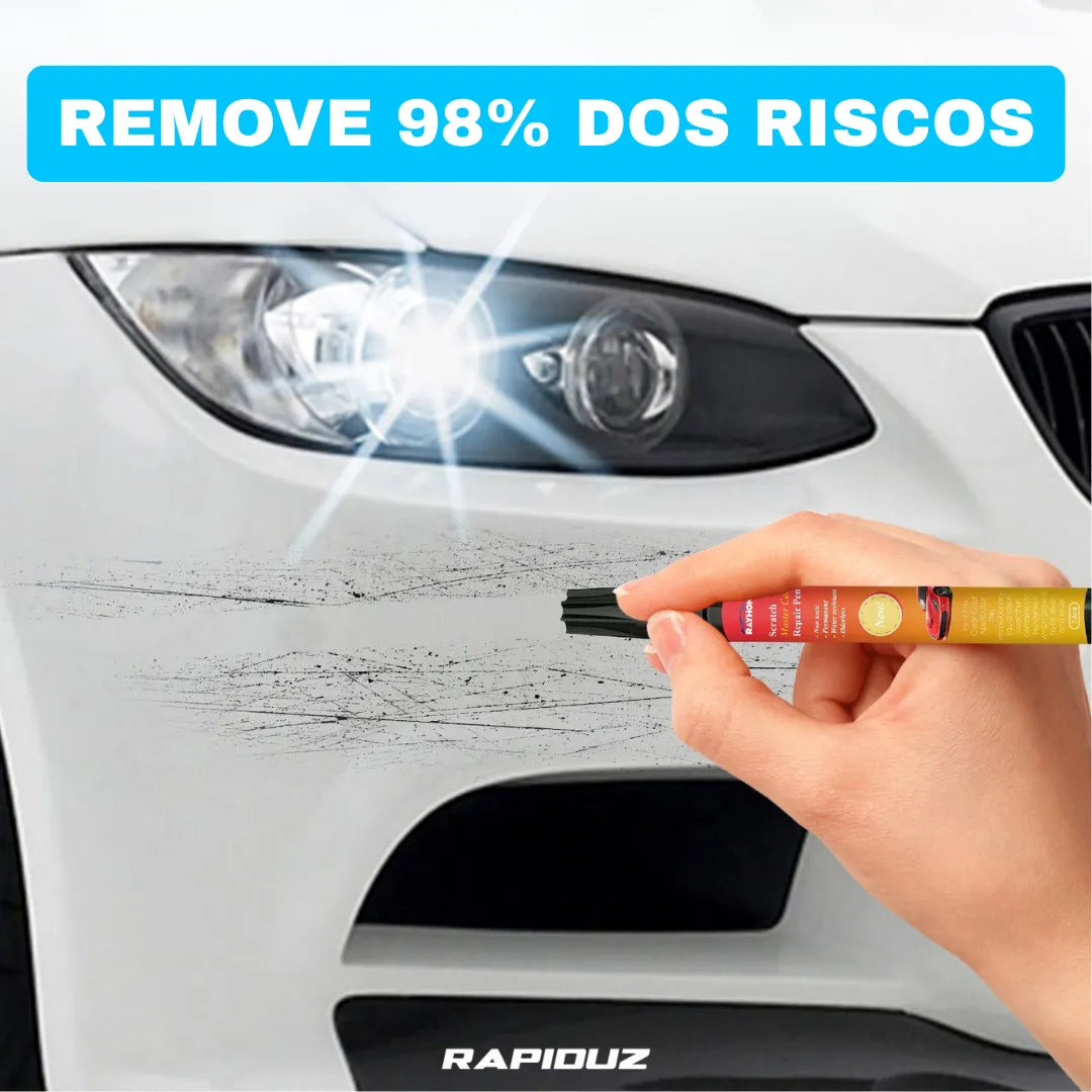 caneta reparadora de arranhões que remove 98% dos riscos de qualquer carro