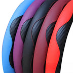 Imagem com várias capas de volante em diferentes cores