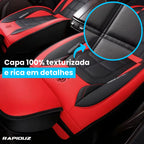 capa de banco de carro rica em detalhes que valoriza o carro