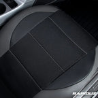 capa em couro para banco da frente do carro sendo mostrado na imagem