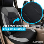 capa para banco de carro respiravel 100% texturizada e rica em detalhes