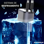 carregador veicular de celular com tecnologia de resfriamento 