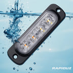 Farol de LED resistente à água e a qualquer condição climática.