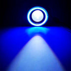 Lâmpada farol de milha azul com LED, ideal para diversos modelos de carro