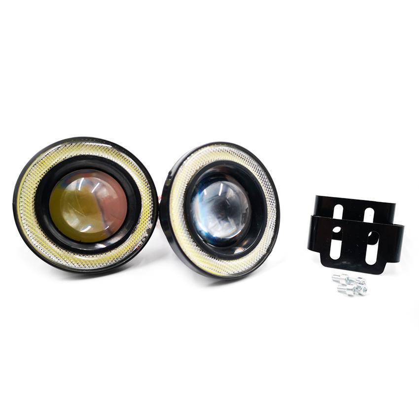 Farol de milha de LED universal, compatível com Celta e Gol quadrado e outros modelos de carros