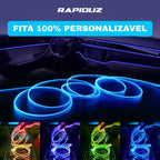 fita de led com cores 100% personalizaveis