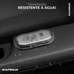 Luz de LED magnética para carro, resistente à água, ideal para interior automotivo