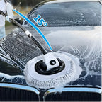 Mop com curvatura de até 15°, lpara  lavar de forma eficiente nos ângulos difíceis do seu carro.