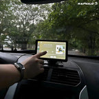 Multimídia para carros com comandos rápidos e tela sensível ao toque