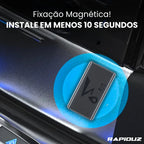 rastreador veicular com fixação magnetica para ser instalado no carro