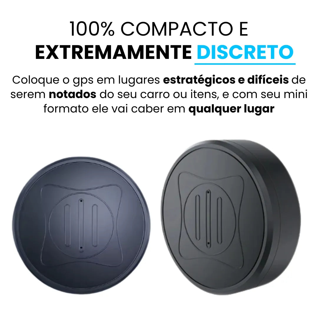 imagem mostra rastreador veicular portátil e compacto e discreto