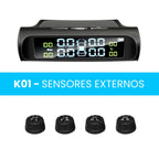 imagem mostra sensor tpms com sensores externos 