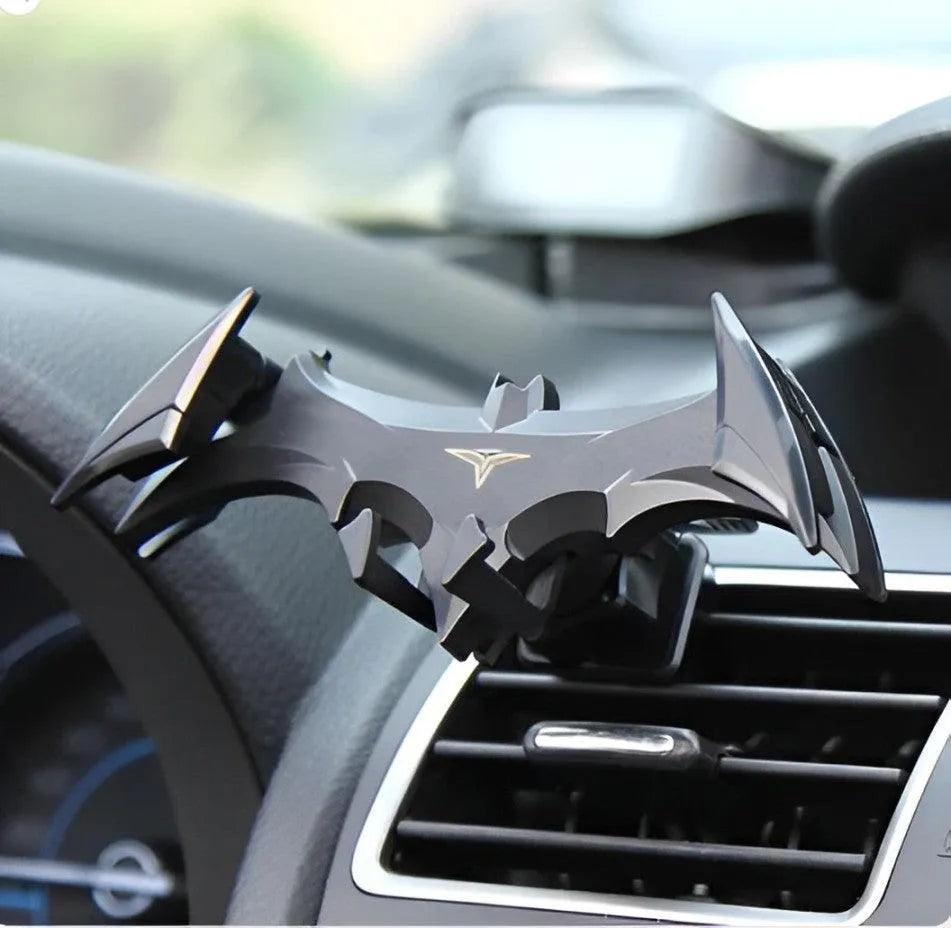 Suporte de celular Batman para carro, ideal para fãs e fixação segura