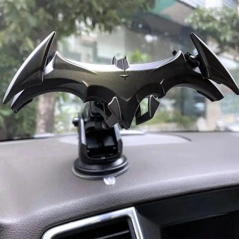 Suporte de celular para carro com estilo Batman, resistente e funcional