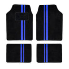 Tapete automotivo azul para carro, durável, antiderrapante e com visual arrojado